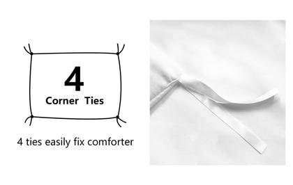 Imagem de Conjunto de capa de edredon Amazon Basics Lightweight Microfiber Twin