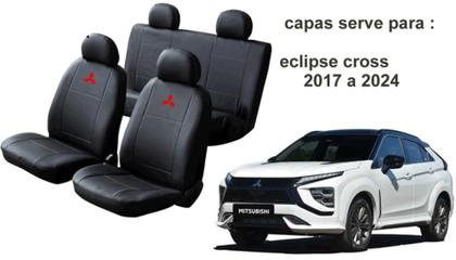 Imagem de Conjunto de Capa Luxo Eclipse Cross 2017 a 2024 + Capa de Cobertura e Limpador Automotivo