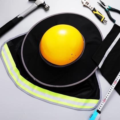 Imagem de Conjunto de capacete de proteção de pescoço e polaina de pescoço (2 unidades) SATINIOR