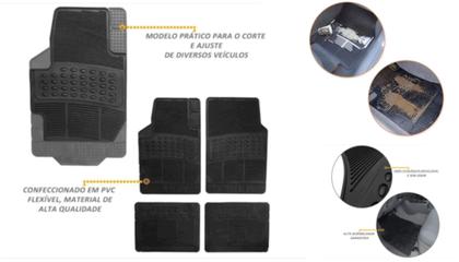 Imagem de Conjunto de Capas de Couro e Tapete para Creta 20-24 com Volante Premium