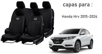 Imagem de Conjunto de Capas para HR-V 15-24 + Tapetes e Capa de Volante Sofisticada