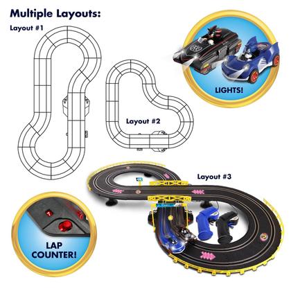 Imagem de Conjunto de carros de corrida NKOK Sonic & Shadow RC com contador de colo para crianças com mais de 5 anos