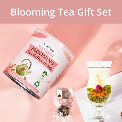 Imagem de Conjunto de Chá de Flores Blooming Tea VitalForest - 10 Variedades