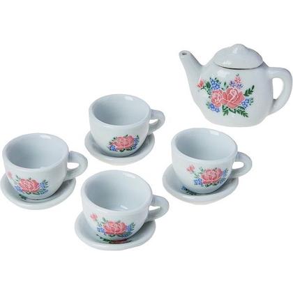 Imagem de Conjunto de CHA em Porcelana Infantil com 9 Peças ART BRINK IZ2604 FLOR