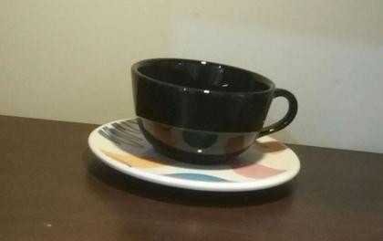 Imagem de Conjunto de Chá preto  6 Xícaras + Pires 200ml - Oxford
