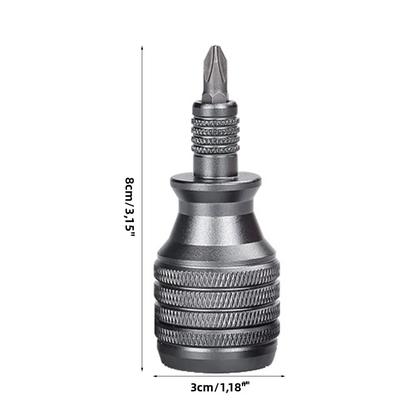 Imagem de Conjunto De Chave De Fenda Mini Industrial 7 Em 1 Com Cabo De Liga De Alumínio, Bits Phillips E