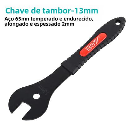 Imagem de Conjunto De Chaves Cónicas Para Cubo De Bicicleta 2mm, 7 Tamanhos, Chave Cónica Aberta BOY,
