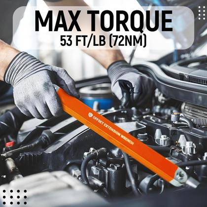 Imagem de Conjunto de chaves de extensão offset Granatan de 15,4 polegadas com adaptadores