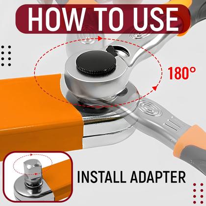 Imagem de Conjunto de chaves de extensão offset Granatan de 15,4 polegadas com adaptadores