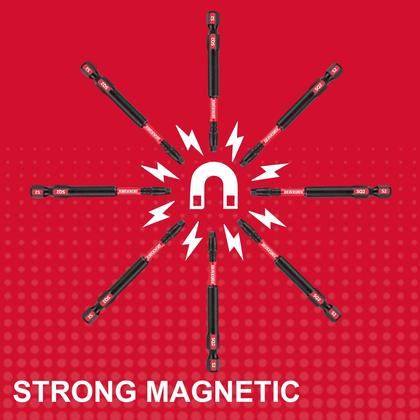 Imagem de Conjunto de chaves de fenda GEINXURN Impact Tough SQ2, pacote com 15