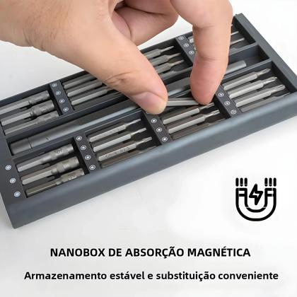 Imagem de Conjunto De Chaves De Precisão Magnéticas 25 Em 1 Para iPhone, PC, Relógio, Câmera, Hexagonal,