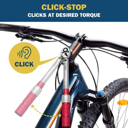 Imagem de Conjunto de chaves de torque VANPO 1/4 3/8 1/2 polegadas Drive 6-27 Nm 0,7-5,1 kgf.m 2,3-17,7 kgf.m