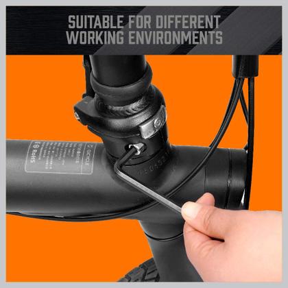 Imagem de Conjunto de chaves Hex Key Allen HORUSDY, 27 unidades, braço longo com alça em T