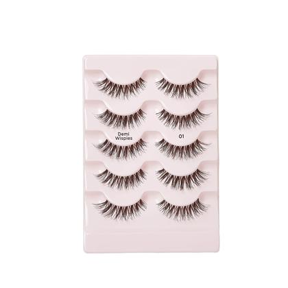 Imagem de Conjunto de cílios postiços i-Envy Demi Wispies Natural, 5 pares