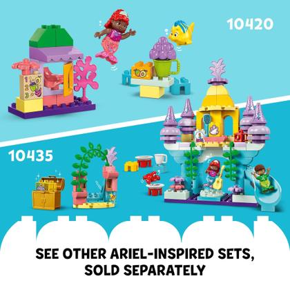 Imagem de Conjunto de construção LEGO DUPLO Disney Ariel and Flounder's Café Stand