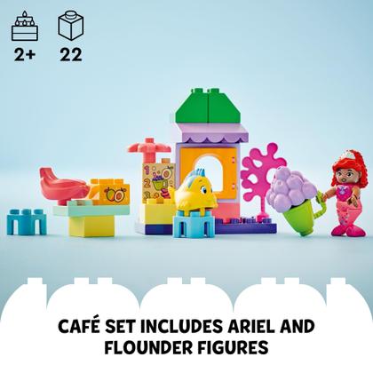 Imagem de Conjunto de construção LEGO DUPLO Disney Ariel and Flounder's Café Stand