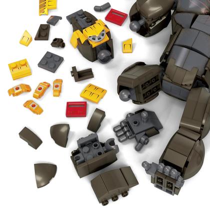 Imagem de Conjunto de Construção Mega Godzilla x Kong - 541 Peças com Boneco de Ação Kong