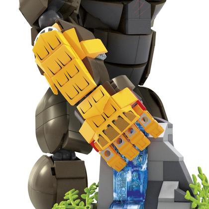 Imagem de Conjunto de Construção Mega Godzilla x Kong - 541 Peças com Boneco de Ação Kong