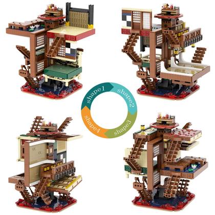 Conjunto de construção MOOXI-MOC Anime Demon Slayer Infinity