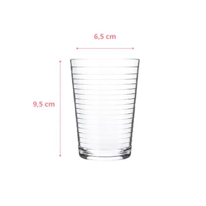 Imagem de Conjunto de Copo com 6 unidades 200ml de Vidro