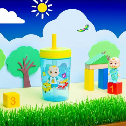 Imagem de Conjunto de Copos Zak Designs Cocomelon Kelso 450ml - Para Crianças