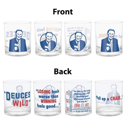 Imagem de Conjunto de copos Zak Designs Collectible Vin Scully 400 ml (conjunto de 4)