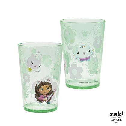 Imagem de Conjunto de copos Zak Designs DreamWorks Gabby's Dollhouse, 430 ml, pacote com 4