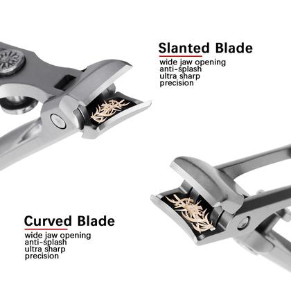 Imagem de Conjunto de cortadores de unhas VOGARB curvado e inclinado para unhas grossas