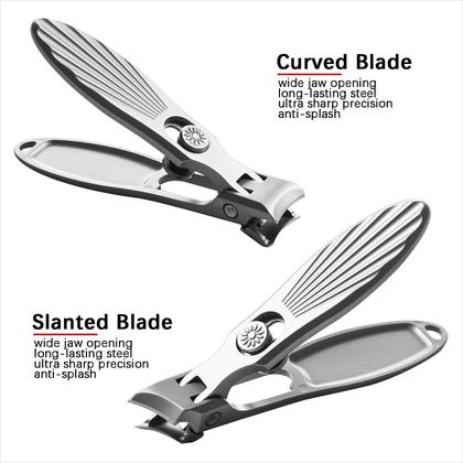 Imagem de Conjunto de cortadores de unhas VOGARB curvado e inclinado para unhas grossas