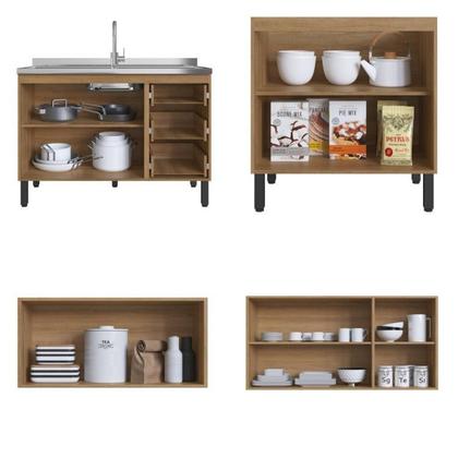 Imagem de Conjunto de Cozinha Cedro