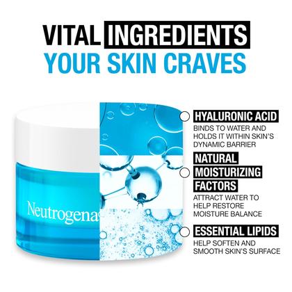 Imagem de Conjunto de cuidados com a pele Neutrogena Hydro Boost de 72 horas de hidratação 50 mL x2