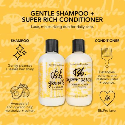 Imagem de Conjunto de cuidados com o cabelo Bumble and bumble Gentle Shampoo e condicionador