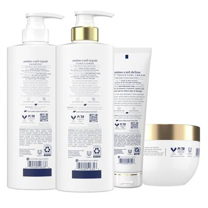 Imagem de Conjunto de cuidados com o cabelo Dove Amino Curl Regimen, shampoo e condicionador