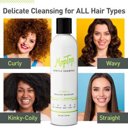 Imagem de Conjunto de cuidados com o cabelo MopTop Gentle Shampoo + Light Conditioner