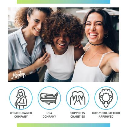Imagem de Conjunto de cuidados com o cabelo MopTop Gentle Shampoo + Light Conditioner