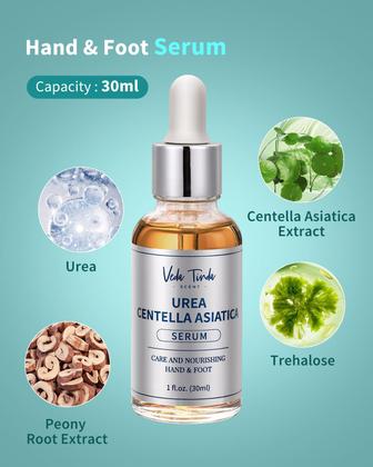 Imagem de Conjunto de cuidados pessoais VTS para cuidados com pés e mãos com óleo de melaleuca