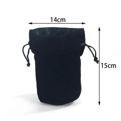 Imagem de Conjunto de Dados Acrílicos para RPG/DND - 10 Peças com Bolsa