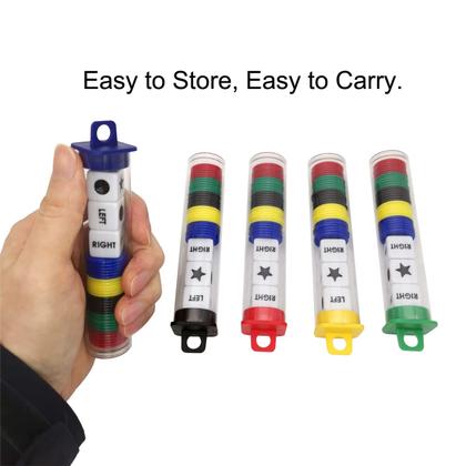 Imagem de Conjunto de dados do centro esquerdo direito com 3 dados e 30 fichas x5