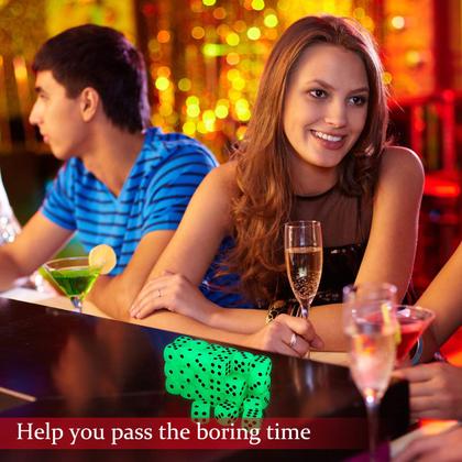 Imagem de Conjunto de dados Sumind 36 peças que brilha no escuro com bolsas