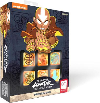 Imagem de Conjunto de Dados USAOPOLY Avatar - O Último Mestre do Ar - Com Estojo de Lata