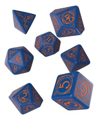 Imagem de Conjunto De Dados Wizard Azul Escuro E Laranja