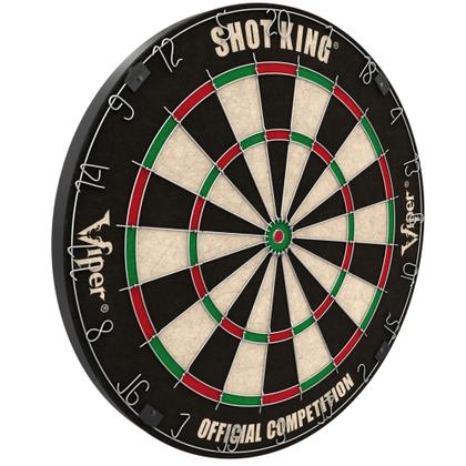 Imagem de Conjunto de dardos Viper Shot King Steel Tip com 6 dardos pretos