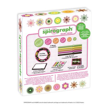 Imagem de Conjunto de desenho Spirograph Neon com marcadores de néon para crianças com mais de 8 anos