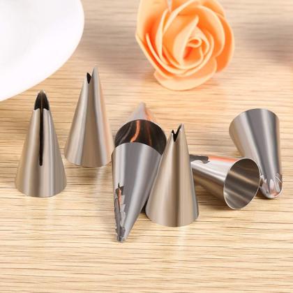 Imagem de Conjunto de dicas de tubulação Aramox Russian Piping Bizzles, 7 peças de aço inoxidável