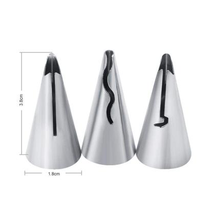 Imagem de Conjunto de dicas de tubulação Aramox Russian Piping Bizzles, 7 peças de aço inoxidável