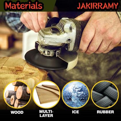 Imagem de Conjunto de discos de escultura em madeira, pacote com 5 unidades para rebarbadora JAKIRRAMY