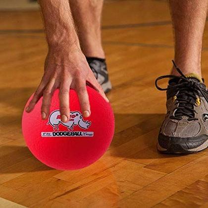 Imagem de Conjunto de Dodgeball Champion Sports Rhino Skin Low Bounce, 6 unidades