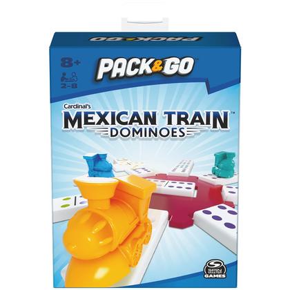 Imagem de Conjunto de dominós Spin Master Games Mexican Train com estojo