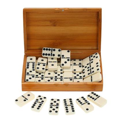 Imagem de Conjunto de dominós XIXIAN Dominoes Double Six com 28 peças