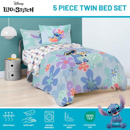Imagem de Conjunto de edredom Jay Franco Disney Lilo and Stitch Twin Size